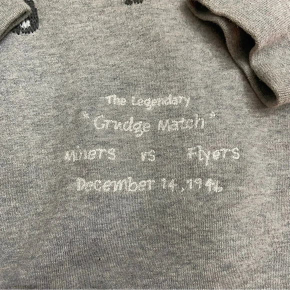 Akoo collegiate football 1946 embroidered crewneck XXL gray 28577 - Picture 9 of 14